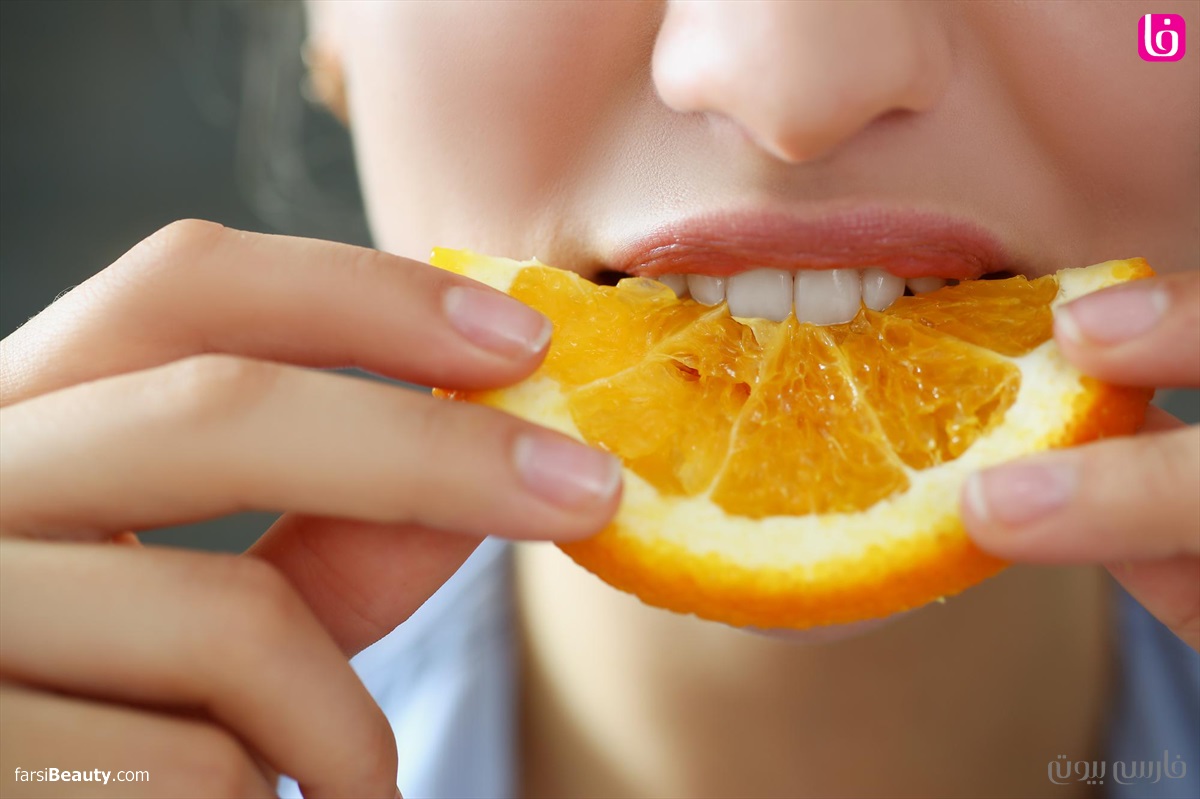 خوردن پرتقال ترش