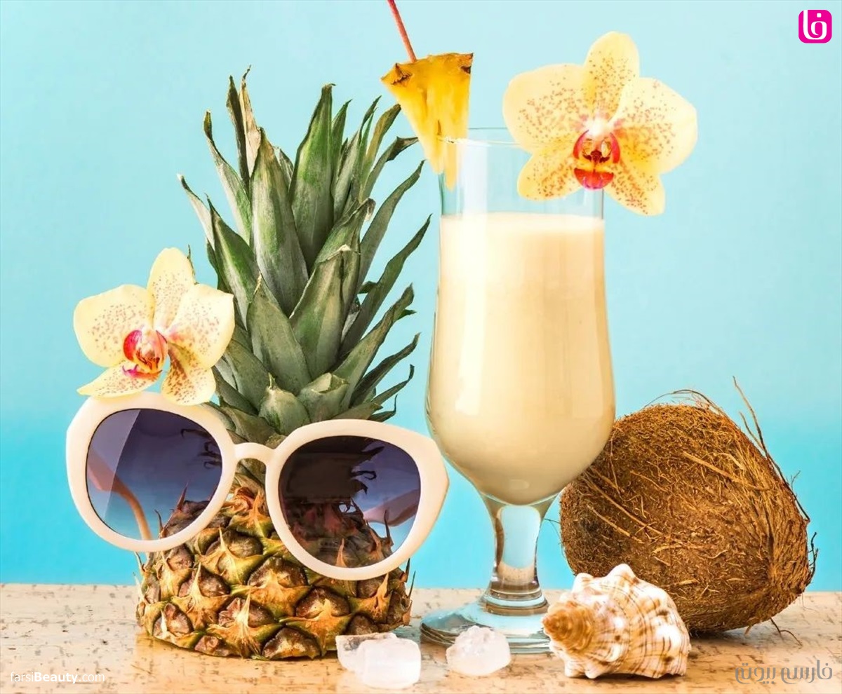 طرز تهیه ی پیناکولادا ( Piña colada ) خوشمزه
